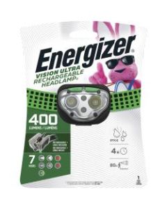 Energizer Vision Ultra HD Rechargeable Headlamp (Includes USB Charging Cable) - Green