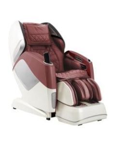 Osaki Pro Maestro 4-D Full-Body Massage Chair, Burgundy/Beige