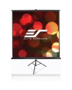 Elite Screens Tripod Series - 100-INCH 4:3, Portable Pull Up Home Movie/ Theater/ Office Projector Screen, 8K / ULTRA HD, 2-YEAR WARRANTY, T100UWV1in