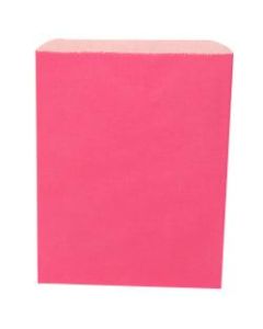 JAM Paper Medium Merchandise Bags, 11inH x 8-1/2inW x 1/2inD, Pink, Pack Of 1,000 Bags