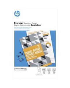 HP Laser Photo Paper - White - 95 Brightness - Tabloid - 11in x 17in - 32 lb Basis Weight - 120 g/m2 Grammage - Glossy - 1 / Pack