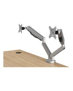 HON Mounting Arm For 30in Monitors, Dual Arm, Silver, HONBDMAUSB