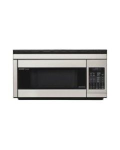 Sharp R1874T 1.1 Cu Ft Over-The-Range Microwave, Stainless Steel