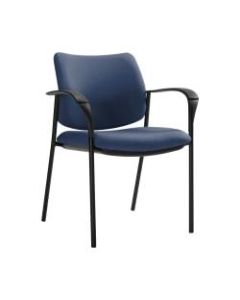 Global Sidero Armchair, 32inH x 25 1/2inW x 24inD, Admiral/Black