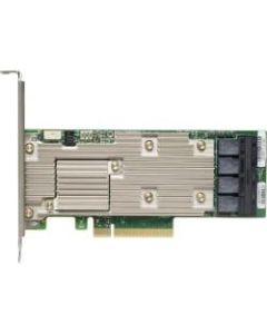 Lenovo ThinkSystem 930-16i - Storage controller (RAID) - 16 Channel - SATA / SAS 12Gb/s low profile - 12 Gbit/s - RAID 0, 1, 5, 6, 10, 50, JBOD, 60 - PCIe 3.0 x8
