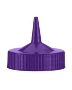 Vollrath Single-Tip Wide Mouth Squeeze Bottle Cap, Purple