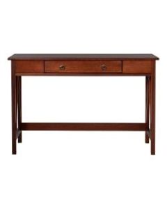 Linon Home Decor Products Rockport Home Office Desk, Antique Tobacco