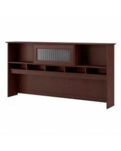 Bush Furniture Cabot Hutch for 72inW Computer Desk, Harvest Cherry, Standard Delivery