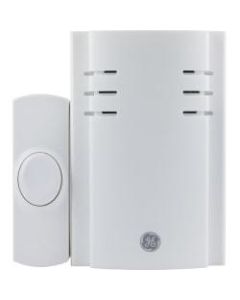 GE GE Plug-In Two-Chime Wireless Door Chime - Wireless - White