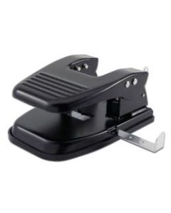 Office Depot Brand 2-Hole Paper Punch, Black