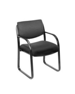 Boss Fabric Contoured Guest Chair, Black