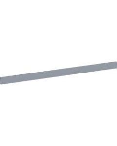 Lorell Single-Wide Panel Strip for Adaptable Panel System - 33.1in Width x 0.5in Depth x 1.8in Height - Aluminum - Silver