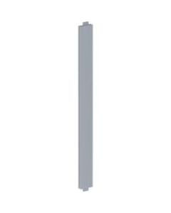Lorell Vertical Panel Strip for Adaptable Panel System - 1.8in Width x 0.5in Depth x 19.7in Height - Aluminum - Silver