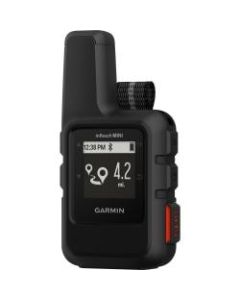 Garmin inReach Mini Handheld GPS Navigator - Black - Handheld, Mountable - Monochrome - Bluetooth - USB - 90 Hour - 128 x 128 - Water Resistant