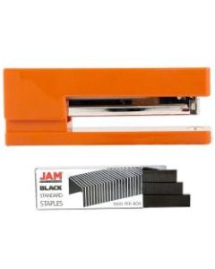 JAM Paper 3-Piece Office Organizer Set, Orange/Black