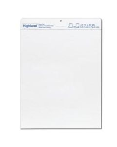 Highland Easel Pads, 25in x 30in, 30 Sheets, White, Pack of 6 Pads