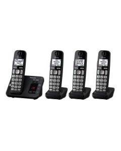 Panasonic Expandable 4-Handset Digital Cordless Phone System, KX-TGE434B