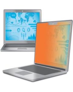 3M Gold Privacy Filter for 24 in Monitors 16:9 GF240W9B Gold, Glossy Black - For 24in Widescreen LCD Monitor - 16:9 - Scratch Resistant, Dust Resistant