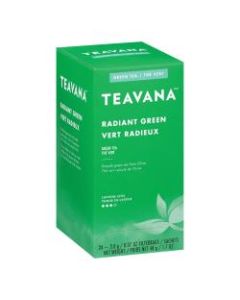Teavana Radiant Green Tea Bags, 0.07 Oz, Box Of 24