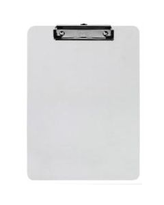 Find It Clipboards, 4-1/2in x 10in, White, Pack Of 10 Clipboards