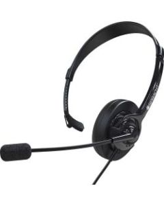 Spracht ZUM350M Headset - Mono - Mini-phone (3.5mm), Sub-mini phone (2.5mm) - Wired - Over-the-head - Monaural - Circumaural - Noise Cancelling Microphone
