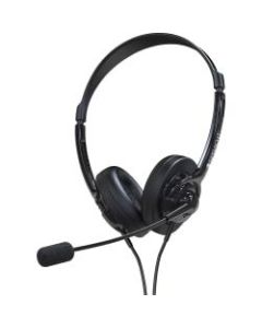 Spracht ZUM ZUM350B Headset - Stereo - Mini-phone (3.5mm), Sub-mini phone (2.5mm) - Wired - Over-the-head - Binaural - Circumaural - Noise Cancelling Microphone