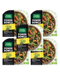 Healthy Choice Power Bowl Gardein Beef And Vegetable Stir Fry, 9.25 Oz, Case Of 5