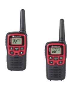 Midland X-Talker T31X3VP Walkie Talkie Three Pack - 22 Radio Channels - 22 GMRS/FRS - Upto 137280 ft - 38 Total Privacy Codes - Hands-free - Water Resistant - AAA