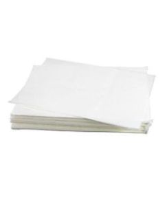 Allpoints Filter Paper For Air Fryers, 1-1/4in Hole, 13-1/2in x 20-1/2in, White, Pack Of 100 Sheets