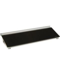 Quartet Glass Unframed Dry-Erase Whiteboard Desktop Computer Pad, 6in x 18in, Black
