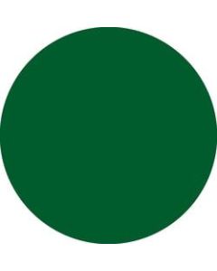 Removable Round Color Inventory Labels, DL612D, 1 1/2in Diameter, Green, Pack Of 500