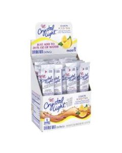 Crystal Light On-The-Go Sugar-Free Drink Mix, Iced Tea, 0.08 Fl Oz, 30 Packets Per Box, Pack Of 2 Boxes