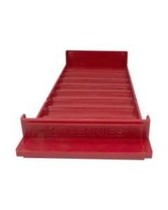 Control Group Coin Trays, Pennies, Red, Pack Of 4 Trays