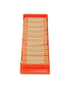 Control Group Coin Trays, Quarters, Orange, Pack Of 4 Trays