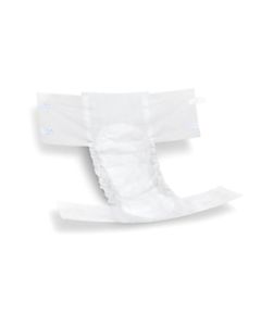 FitRight Extra Disposable Briefs, Medium, White, 20 Briefs Per Bag, Case Of 4 Bags