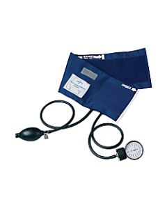 Medline Handheld Aneroid Sphygmomanometers, PVC, Adult, Blue