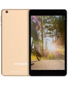 Hyundai Koral 8W2 Android Tablet 8 Inch HD IPS Display, WiFi, 2GB RAM, 16 GB Storage, Google Certified, Android 9.0 Pie, Dual Camera, Bluetooth, [Gold Metal] - Rockchip RK3326 SoC - ARM Cortex A35 Quad-core (4 Core) 1.50 GHz