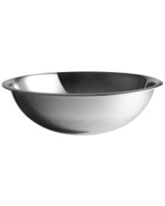Hoffman Heavy-Duty Stainless Steel Mixing Bowls, 13 Qt, Case Of 24 Bowls