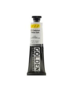 Golden OPEN Acrylic Paint, 2 Oz Tube, Cadmium Yellow Dark (CP)