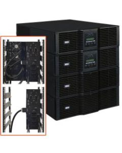 Tripp Lite UPS Smart Online 20000VA 18000W Rackmount 20kVA 208/240V USB DB9 Bypass Switch Hot Swap 12U - 12U Rack/Tower - 8 Hour Recharge - 4.30 Minute Stand-by - 220 V AC Input - 200 V AC, 208 V AC, 220 V AC, 230 V AC, 240 V AC Output - 2 x NEMA L6-30R