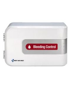 First Aid Only Smart Compliance Complete Bleeding Control Station, 9-3/4inH x 15-1/2inW x 5-1/4inD