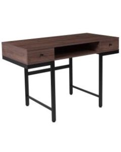 Flash Furniture Bartlett 48inW Desk, Dark Ash