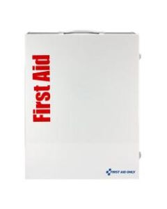 First Aid Only Smart Compliance 150-Person Food Service First Aid Cabinet Without Medication, 22-1/2inH x 17inW x 5-3/4inD