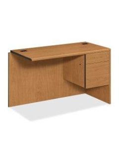 HON 10700 Series Prestigious Laminate Right Return, Box/File, Harvest Cherry