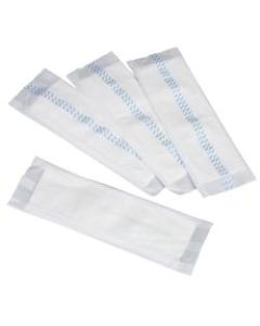 DMI Stress Protectors Disposable Liners, One Size, White, 25 Liners Per Pack, Case Of 8 Packs