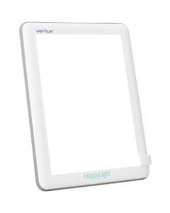 Verilux HappyLight Lucent LED UV-Free Therapy Lamp, 8-5/8inH x 6-5/8inW x 13/16inD, White