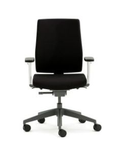 Allermuir Freeflex Ergonomic High-Back Task Chair, Light Gray/Ink/Gray