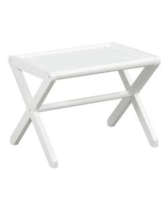 New Ridge Home Goods Abingdon Bench, White