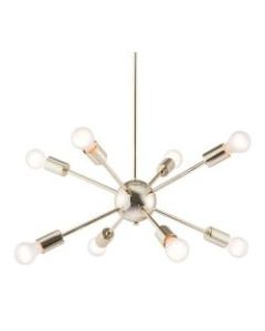 Zuo Modern Pilsner Ceiling Lamp, 27inW, Gold