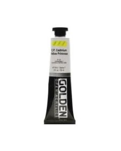 Golden OPEN Acrylic Paint, 2 Oz Tube, Cadmium Yellow Primrose (CP)